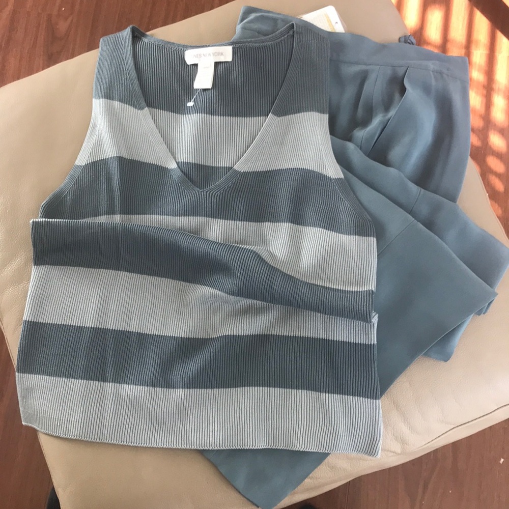 Jones New York 100% Silk Sleeveless Top